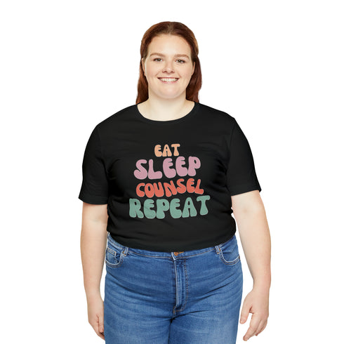 Eat Sleep Counsel Repeat T-Shirt